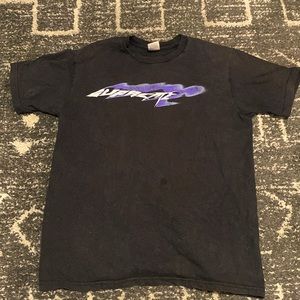 supreme tee lightning bolt